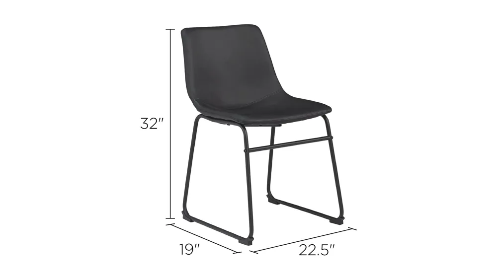 Brigham Dining Chair - Set of 2 Dimensions