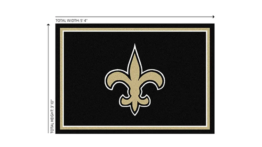 NFL Spirit Rug Dimensions