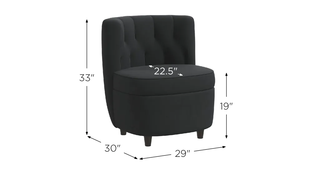 Zaire Chair Dimensions