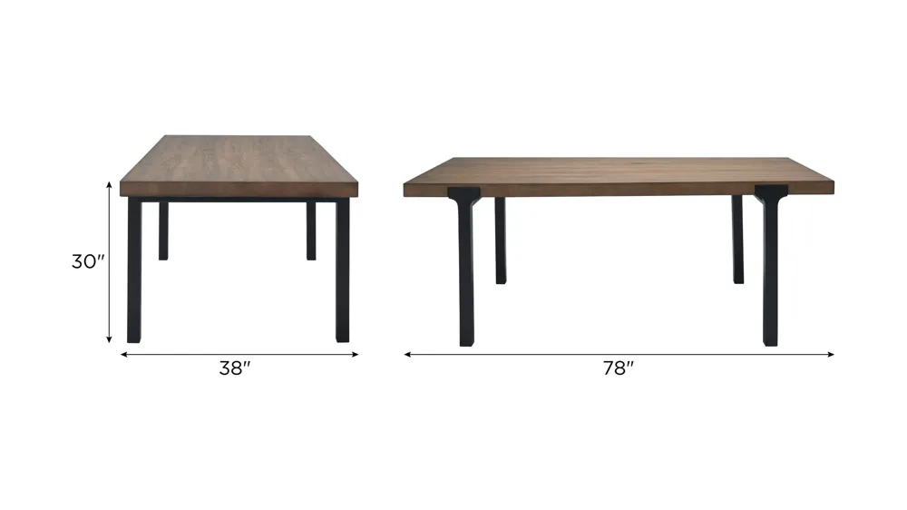 Beekman Dining Table Dimensions