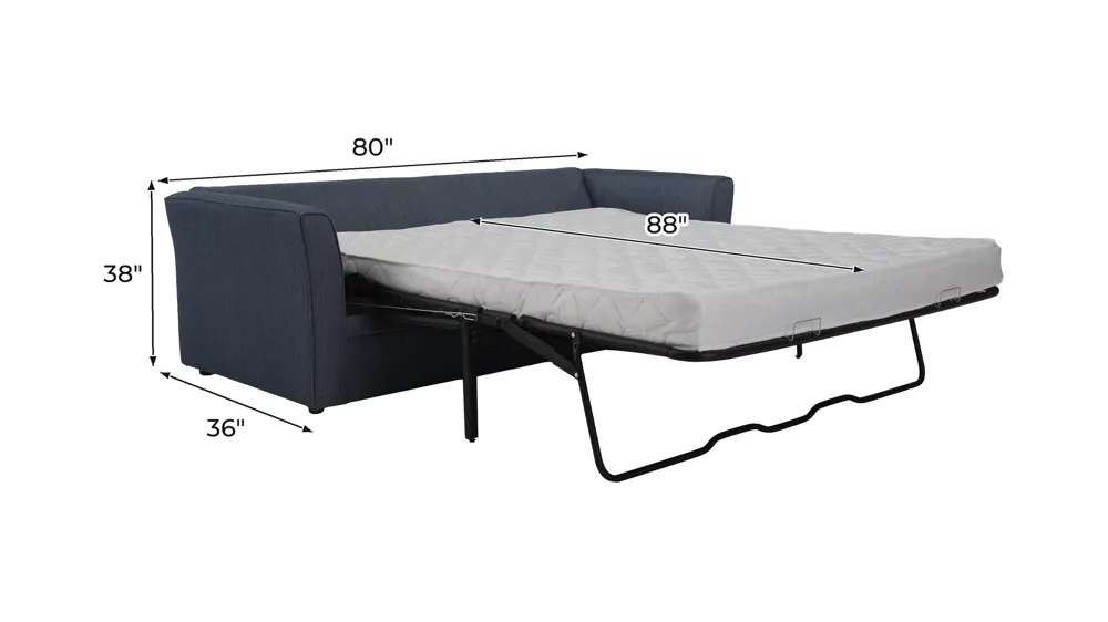 Huxley Queen Sleeper Sofa Dimensions