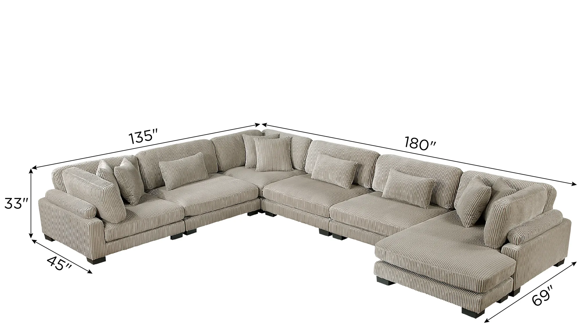 Maverick 6-pc. Sectional