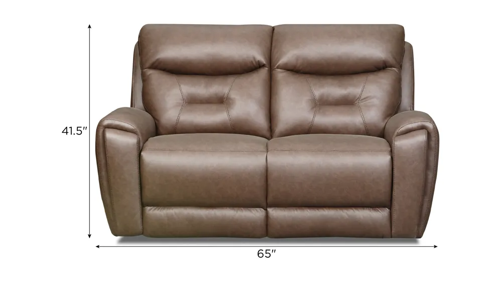 Bryson Zero Gravity Triple Power Loveseat Dimensions