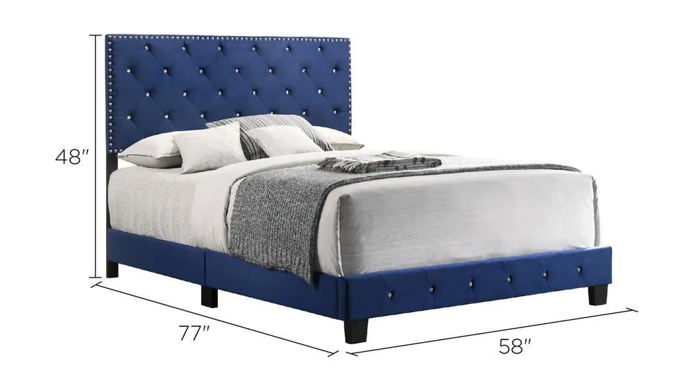 Suffolk Upholstered Panel Bed Dimensions