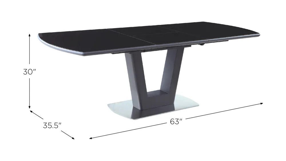 Surie Dining Table Dimensions
