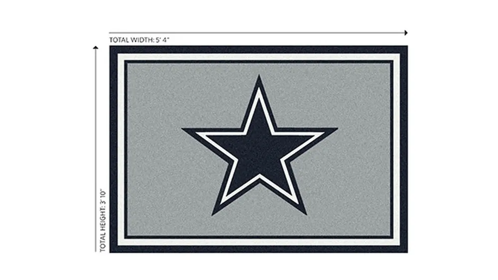 NFL Spirit Rug Dimensions