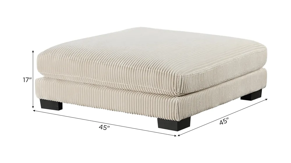 Maverick Cocktail / Bumper Ottoman Dimensions