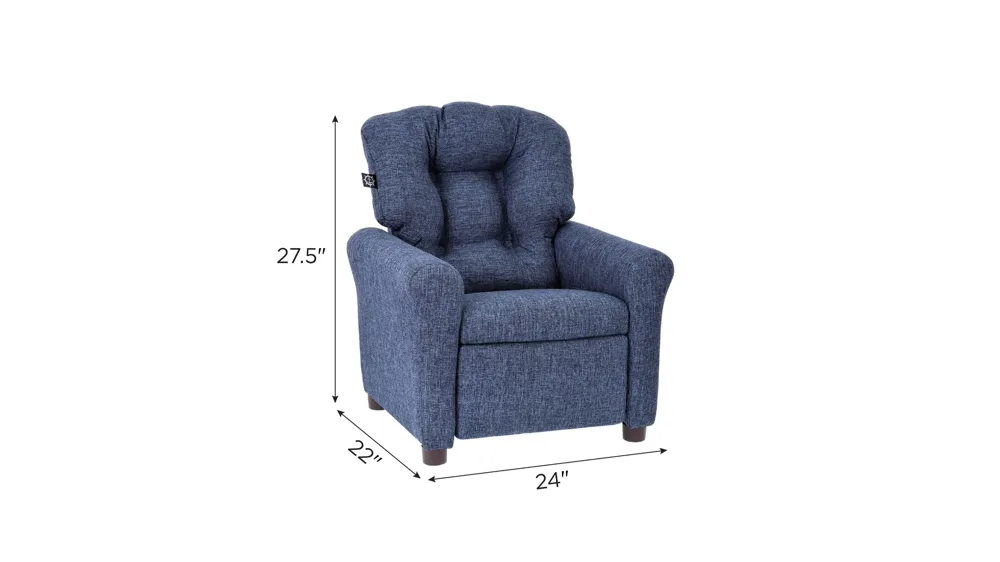 The Crew Kids Recliner Dimensions