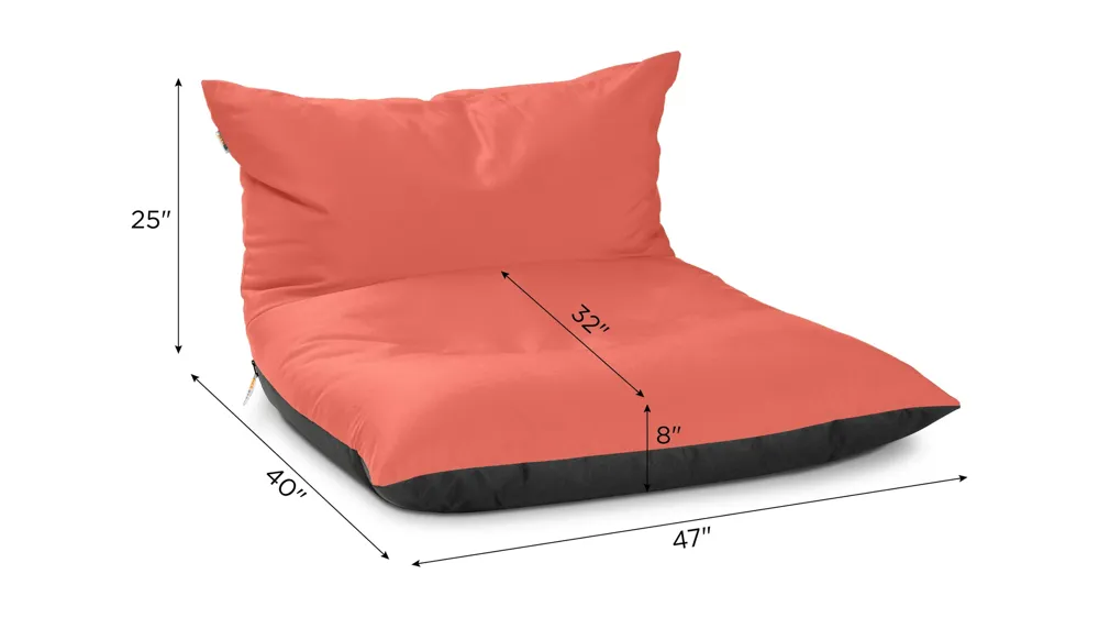 Mareda Outdoor Bean Bag Lounge Chair Dimensions