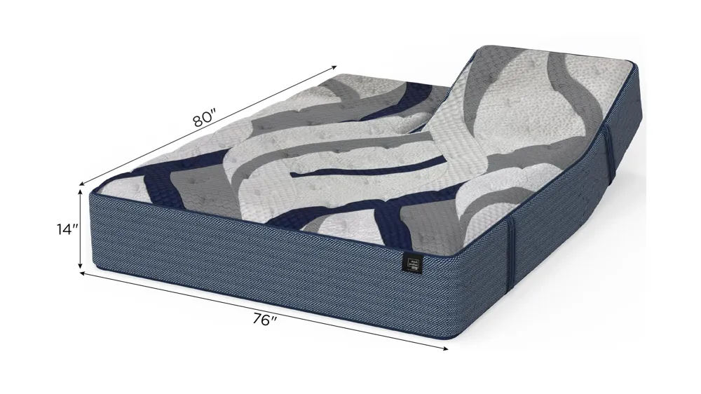 Drew & Jonathan Home by King Koil Westcott Plush Mattress Dimensions