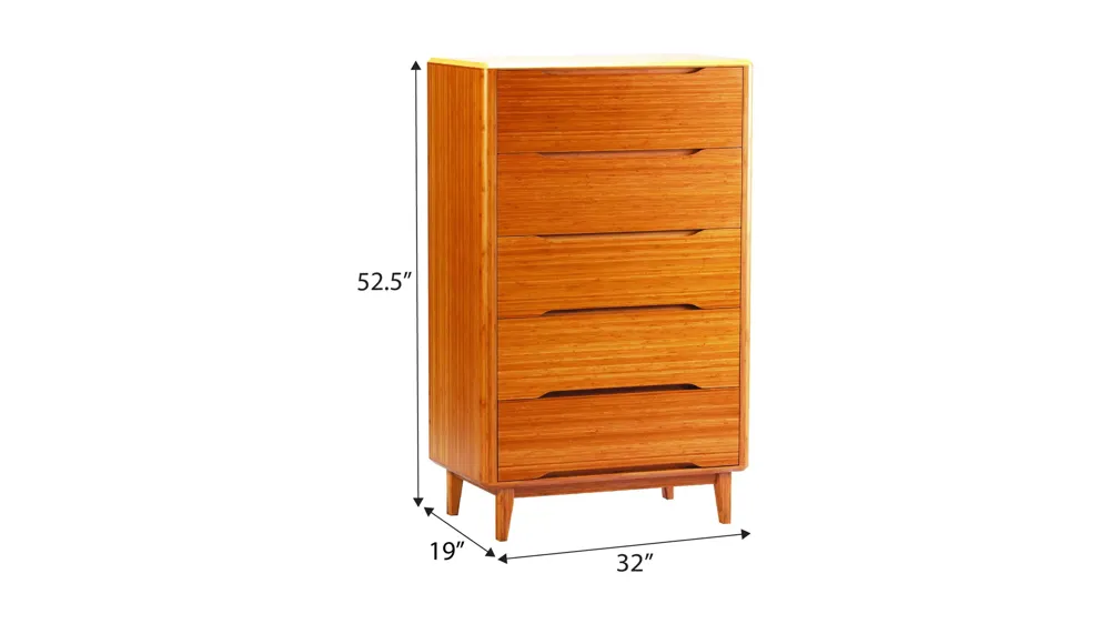 Currant Bedroom Chest Dimensions