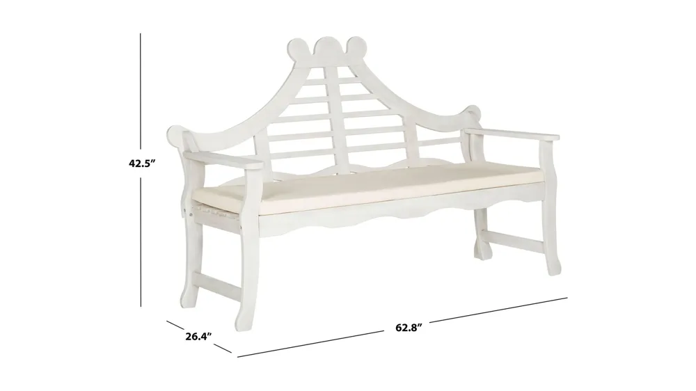 Logan Outdoor Bench Dimensions