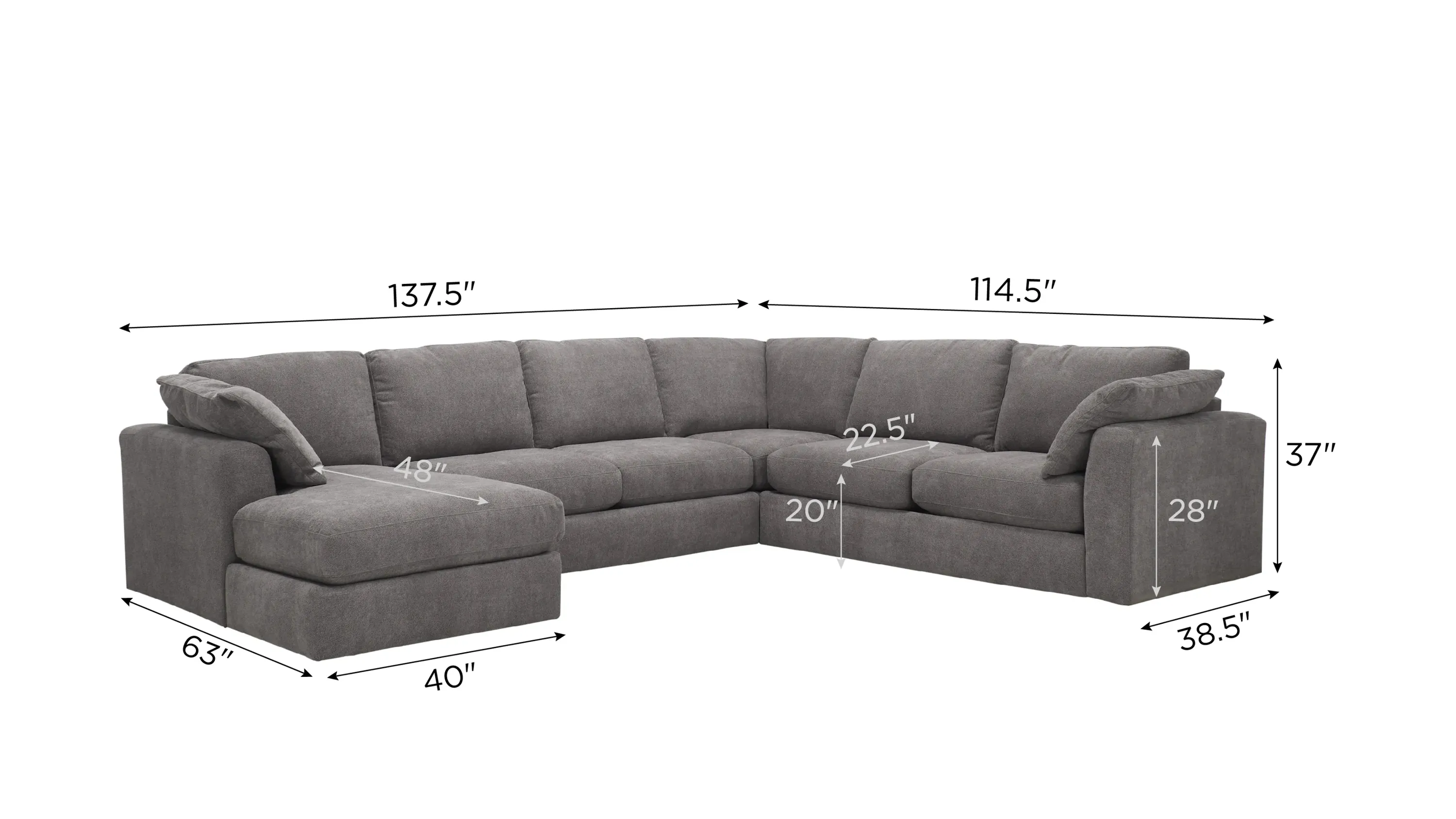 Nappily 4-pc. Sectional | Raymour & Flanigan