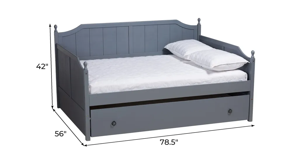 Millie Daybed with Trundle Dimensions