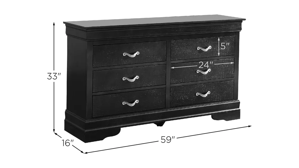 Lorana Dresser Dimensions