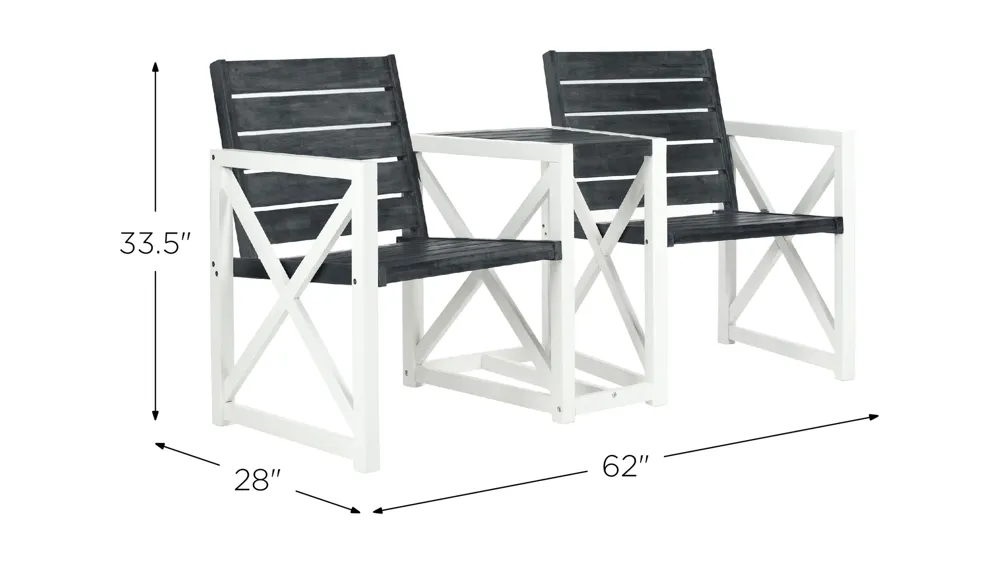 Abri Outdoor Bench Dimensions