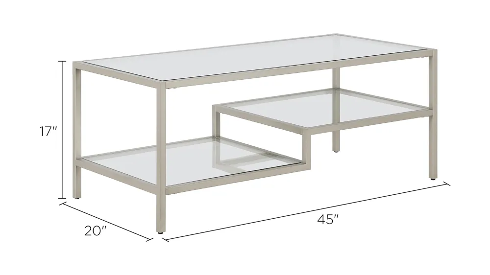 Grebe Rectangular Coffee Table Dimensions