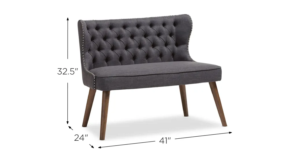 Scarlett Loveseat Settee Dimensions