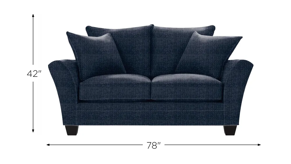 Briarwood Loveseat Dimensions