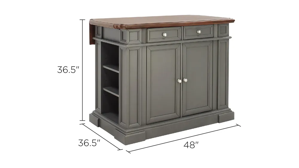 Lannister Kitchen Island Dimensions