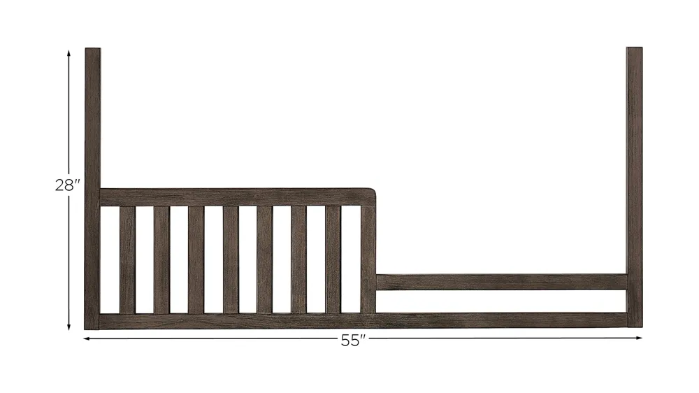 Carter Convertible Toddler Rail Dimensions
