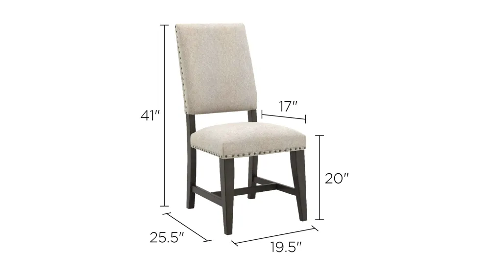 Halloway Dining Chair Dimensions