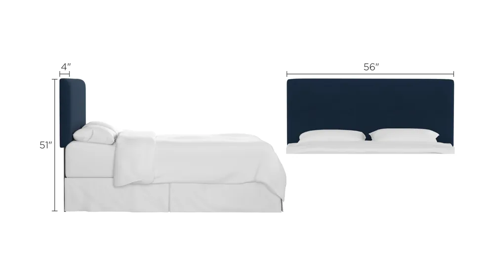 Valerie Headboard Dimensions