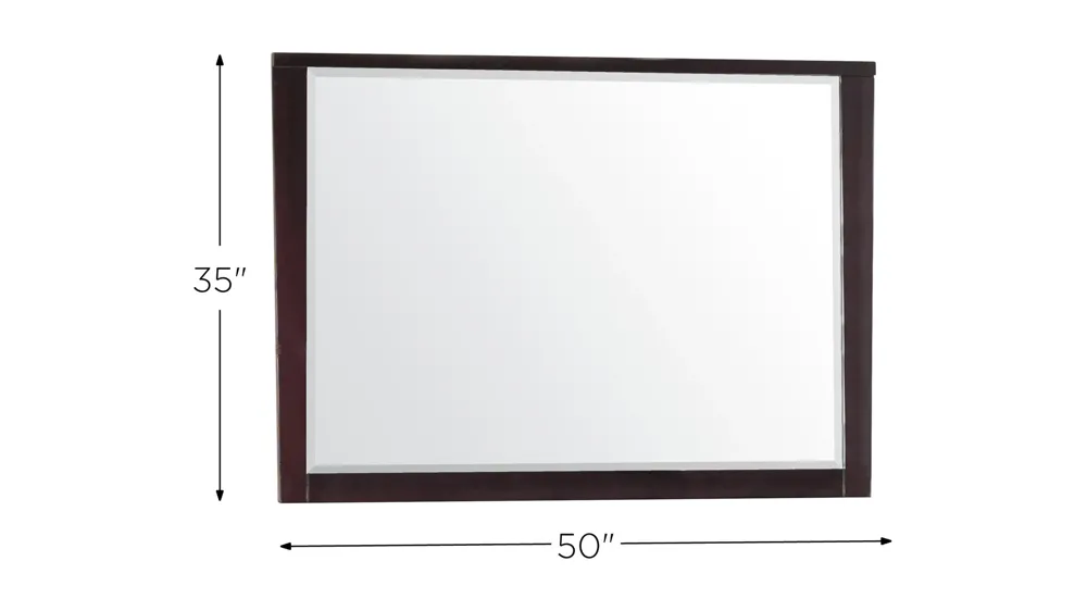 Nevis Landscape Mirror Dimensions