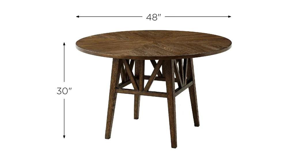 Nova Round Dining Table Dimensions