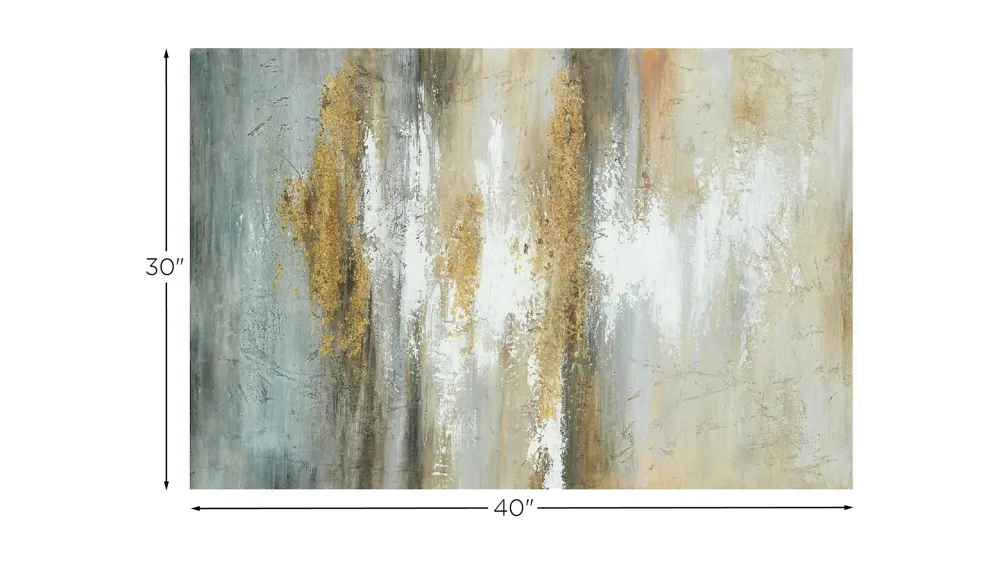 Golden Heavens II Wall Art Dimensions