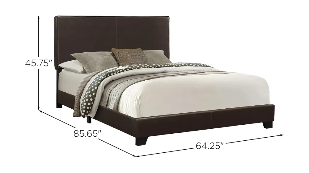 Monarch Specialties Queen Bed Dimensions
