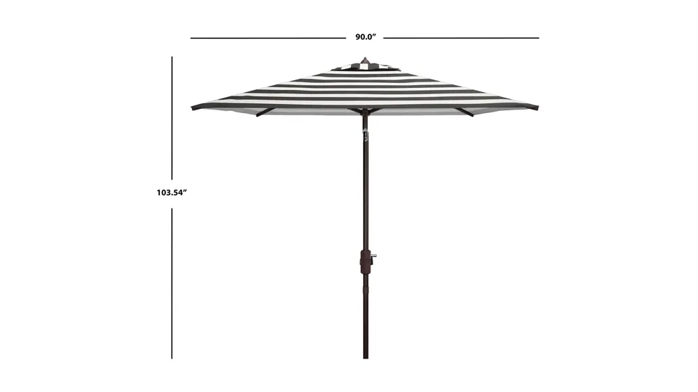 Marcie Outdoor 7.5 ft Square Umbrella Dimensions
