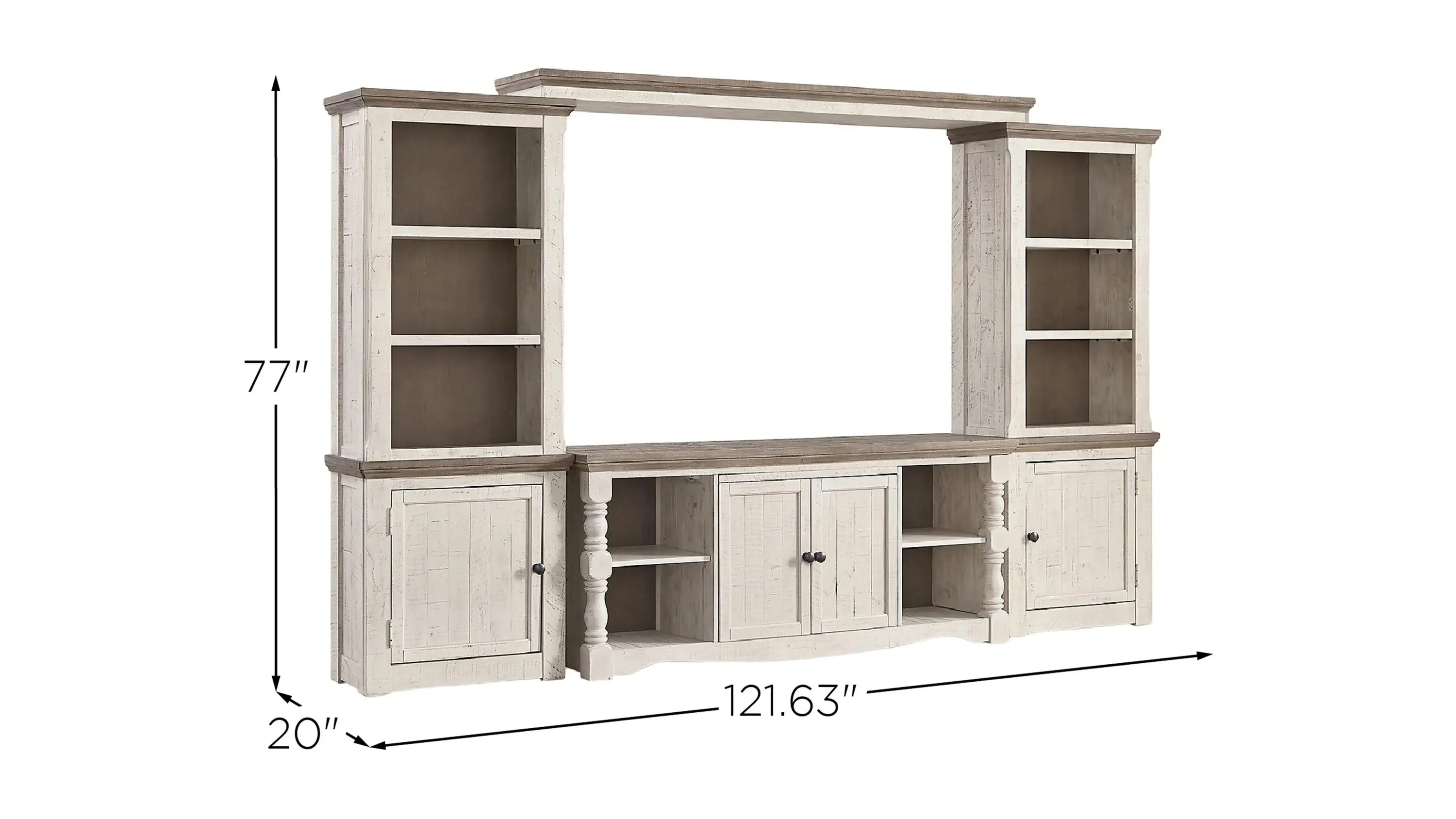 Havalance 4Piece Entertainment Center Raymour & Flanigan