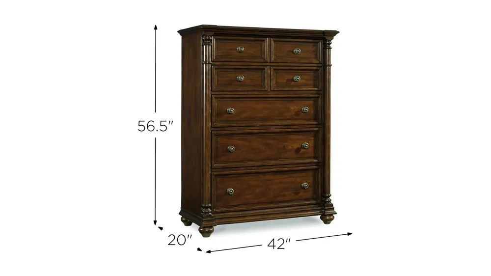 Leesburg Chest Dimensions