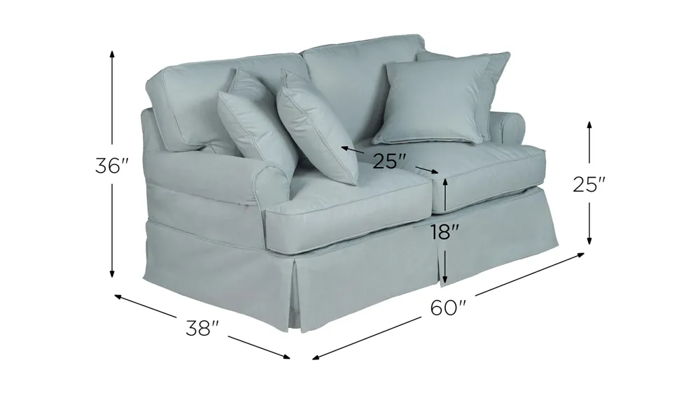 Horizon Loveseat Dimensions