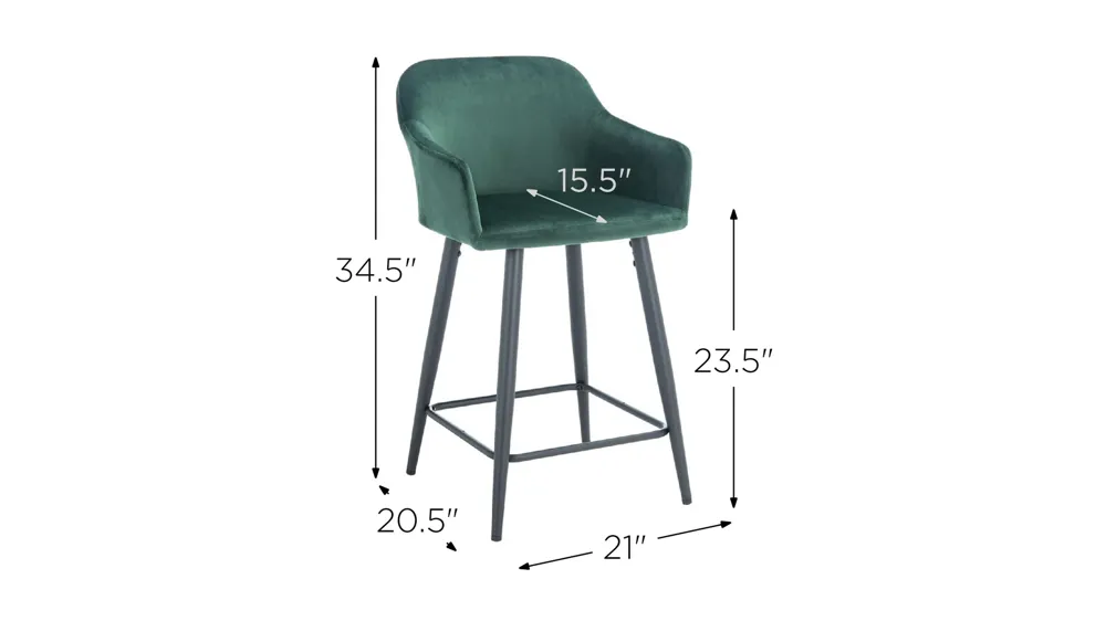Nari Counter Stool Dimensions