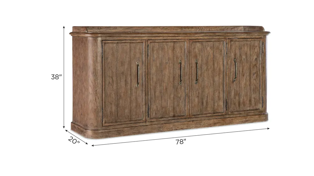 Americana Buffet Dimensions