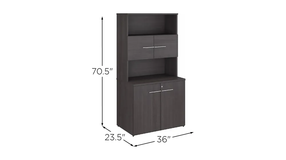 Office 500 36W Tall Storage Cabinet Dimensions