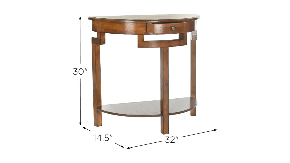 Baumgarten Console Table Dimensions