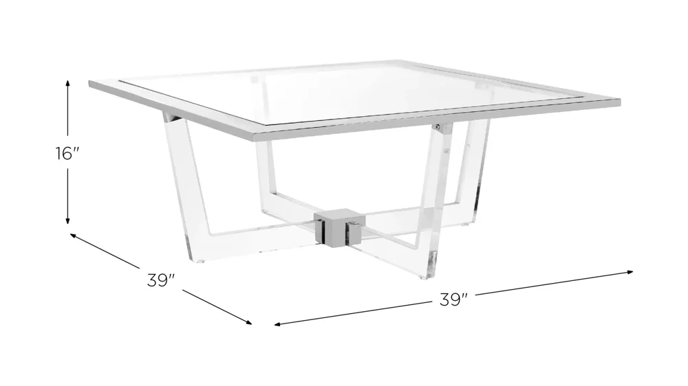 Bexon Coffee Table Dimensions
