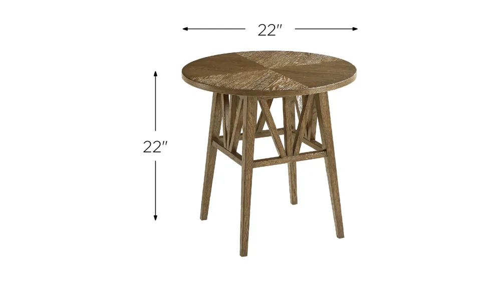 Nova Round Side Table Dimensions