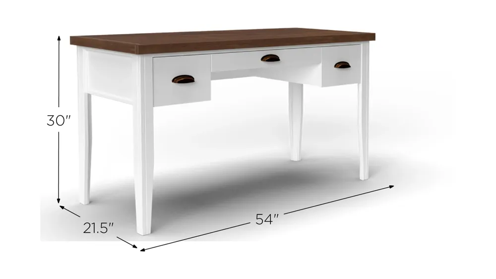 Hampton Writing Desk Dimensions