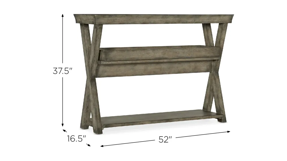 Alfresco Pertuso Tray Top Consulate Table Dimensions