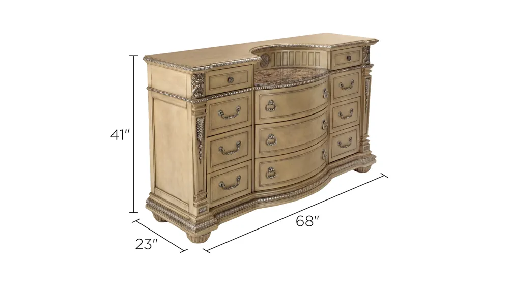 Wilshire Bedroom Dresser | Raymour & Flanigan