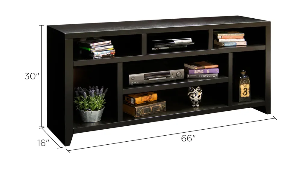 Urban Loft 66" TV Console Dimensions