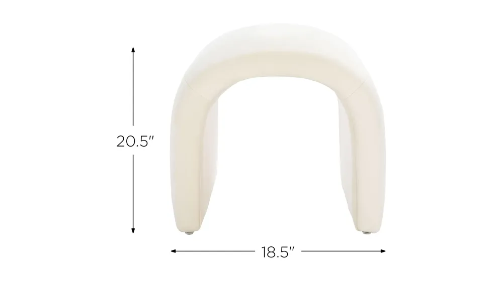 Amiela Ottoman Dimensions
