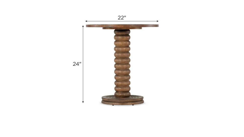 Commerce and Market Accent Table Dimensions
