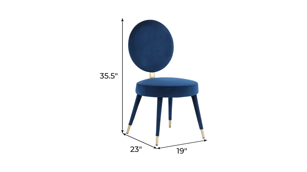 Brandy Dining Chair - Set fo 2 Dimensions