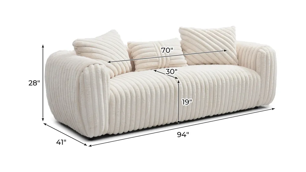 Cancun Sofa Dimensions