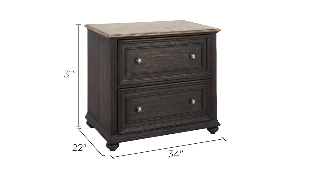 Verona Lateral File Cabinet Dimensions